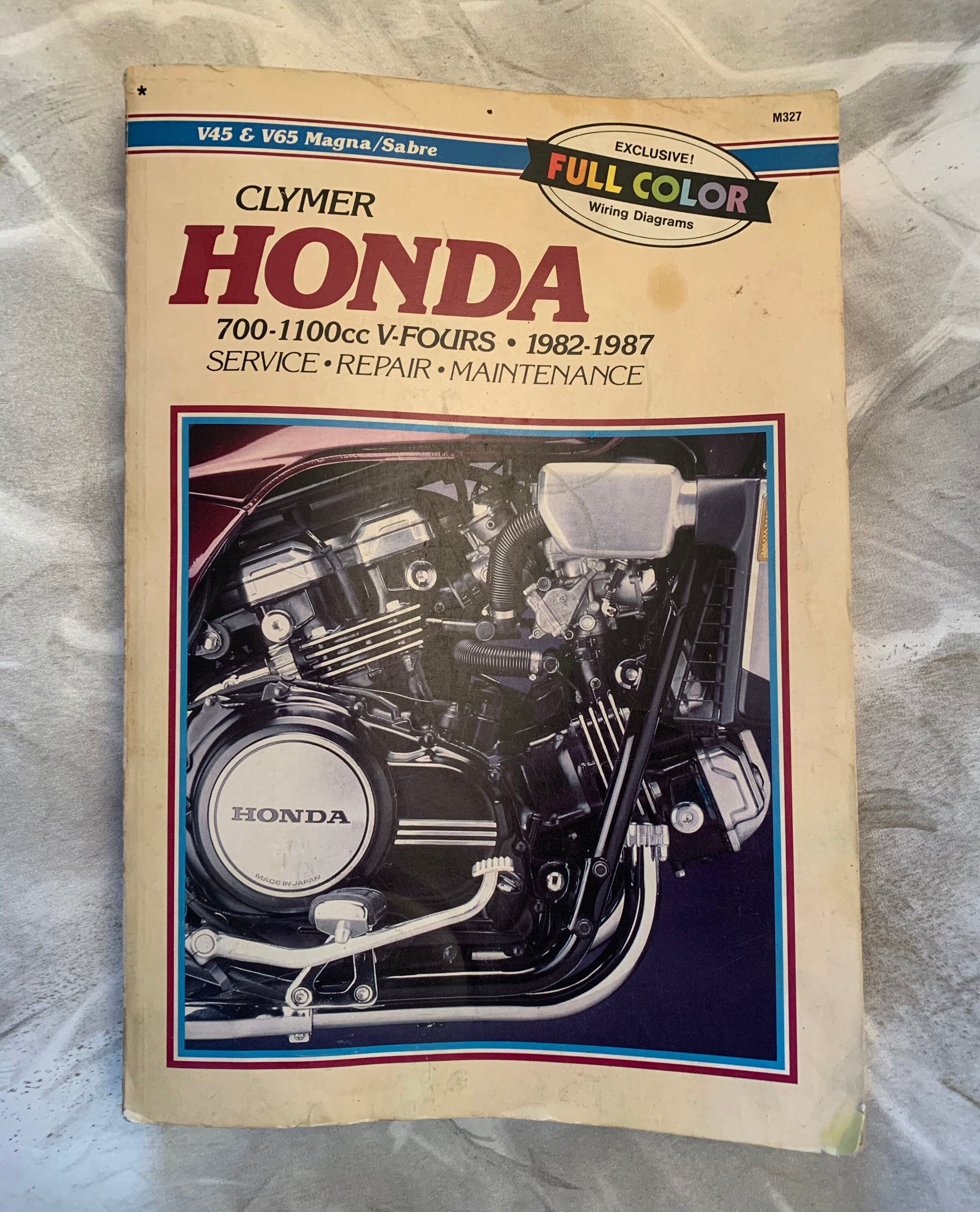 Book Clymer Honda Motorcycle Manual/ 700-1100 ccV-Fours | Etsy