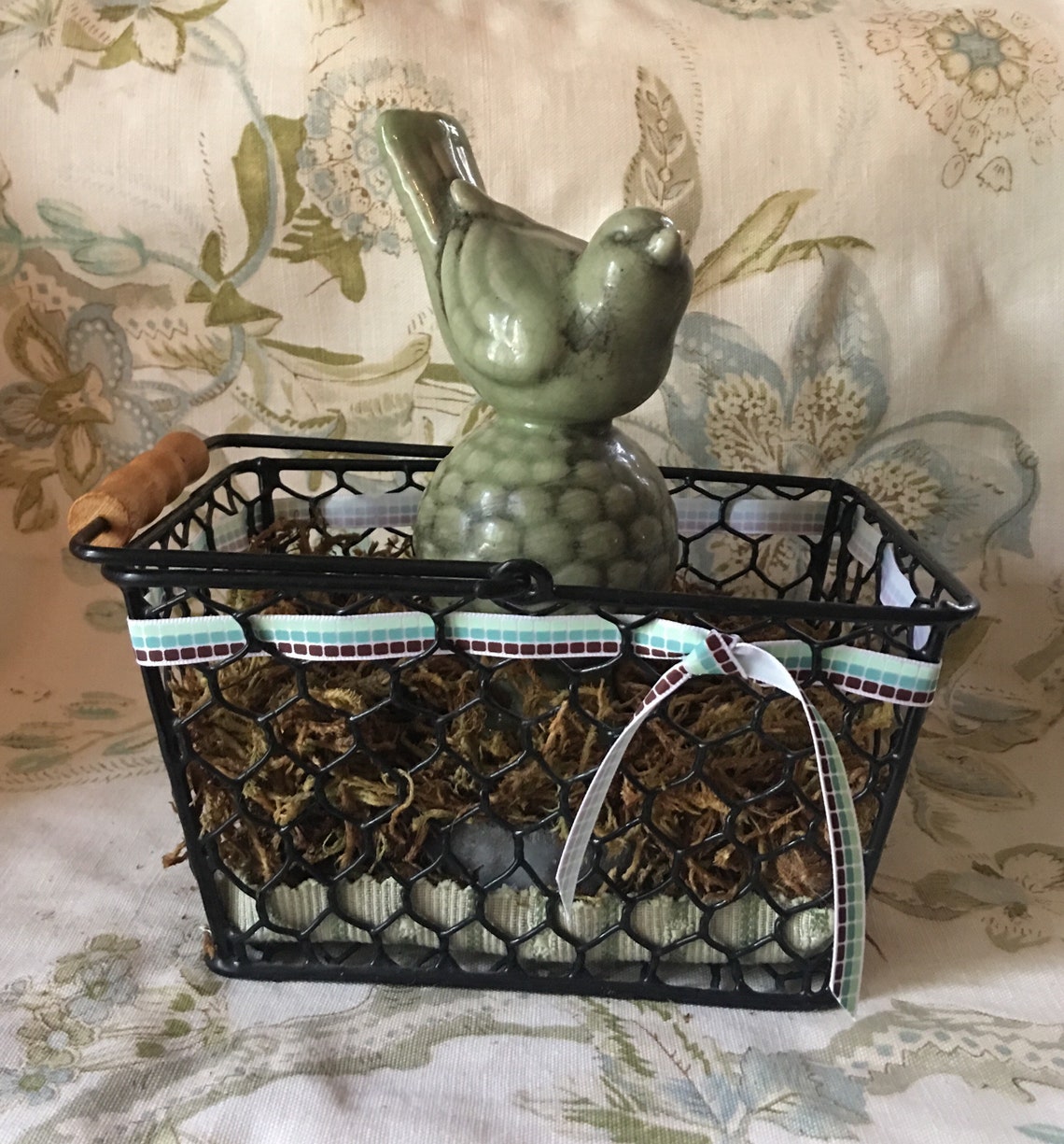 Bird Basket Arrangement/ FREE SHIPPING Etsy Nederland