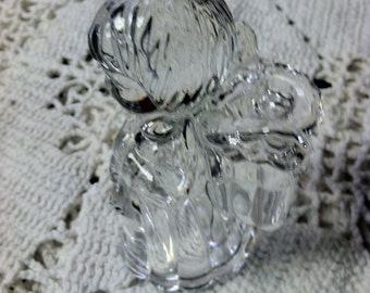 Candleholder Crystal Angel