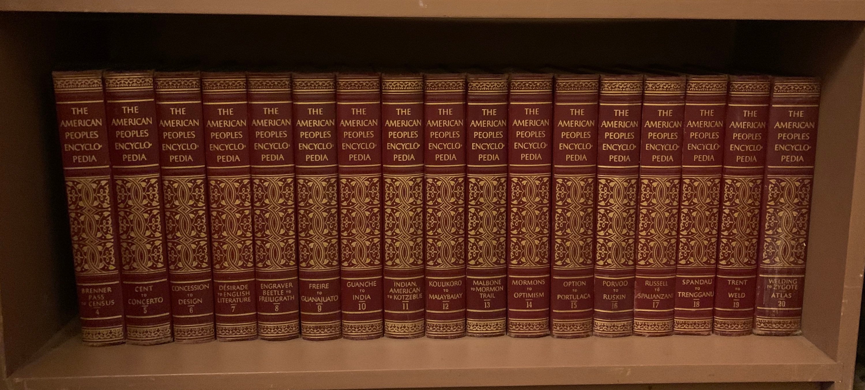 洋書 ① THE AMERICAN PEOPLES ENCYCLOPEDIA s-l400.jpg