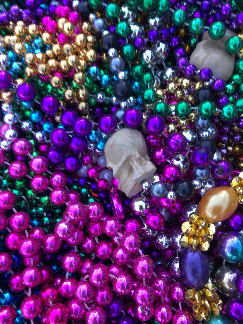 Vintage Mardi Gras Beads NOLA By the Pound/ 2 lbs./ FREE Etsy