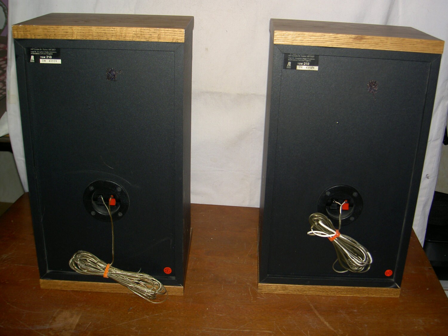 AR 15 Speakers Vintage Acoustic Research Speakers - Etsy