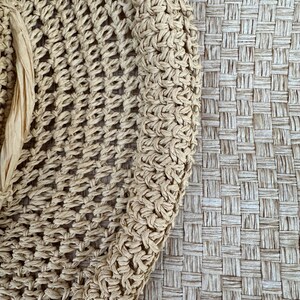 Pale Yellow Raffia Hat - Etsy