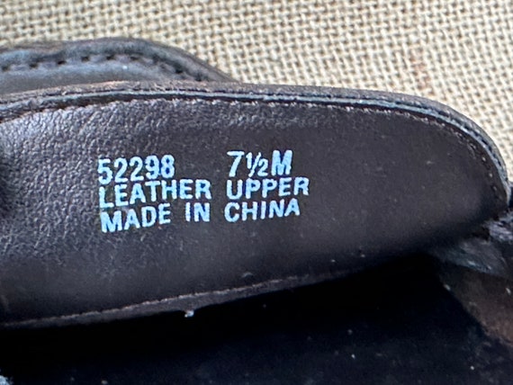 Judith Metallic Leather Flats - image 7