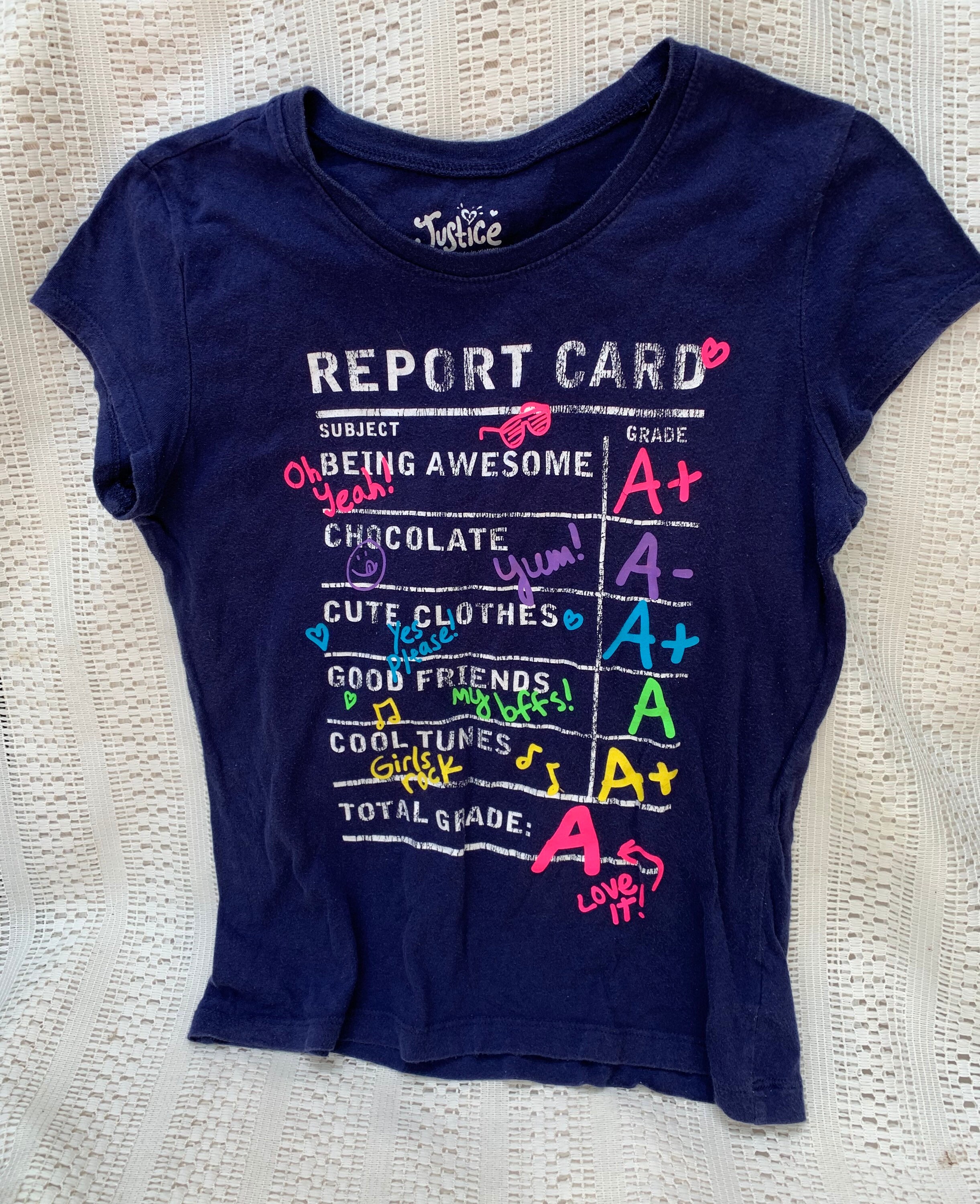 Justice t shirt girl Clearance