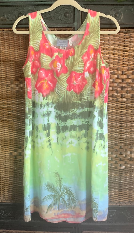Tropical Rayon Dress