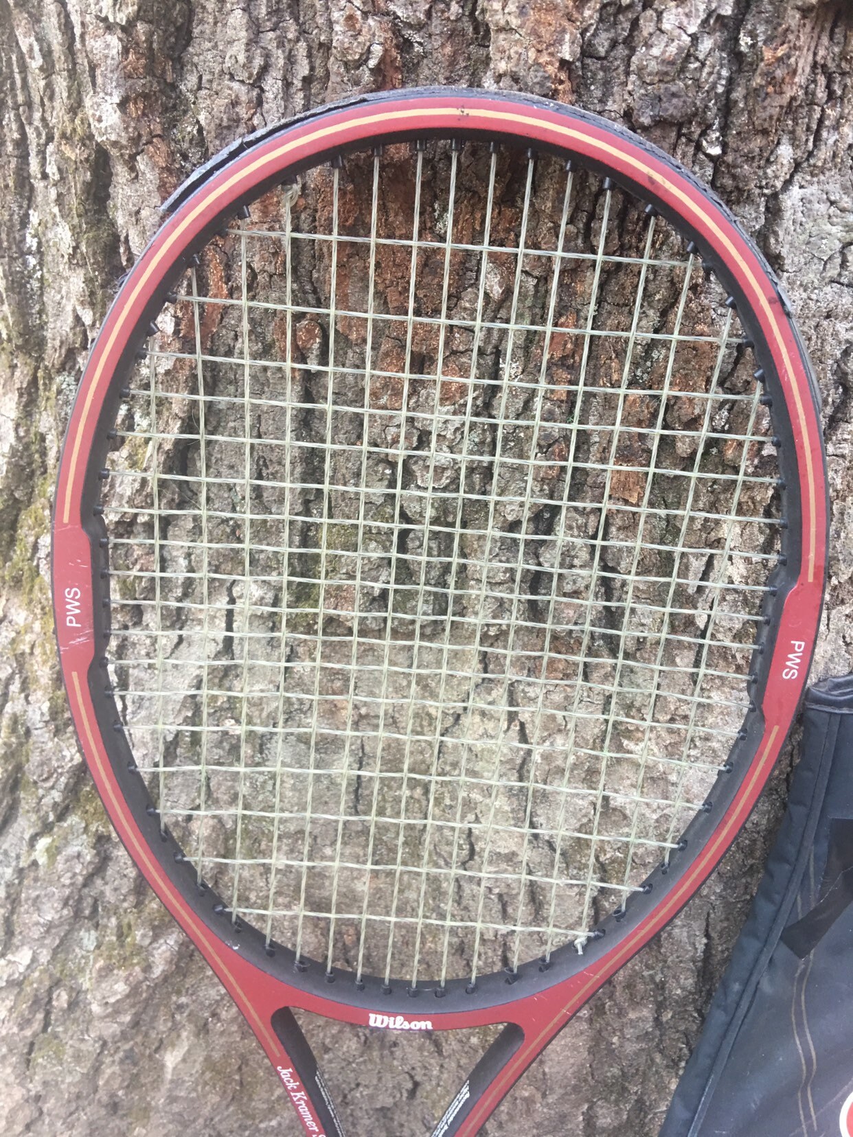 Tennis Racket Jack Kramer Staff Wilson With Case Mid Size - Etsy