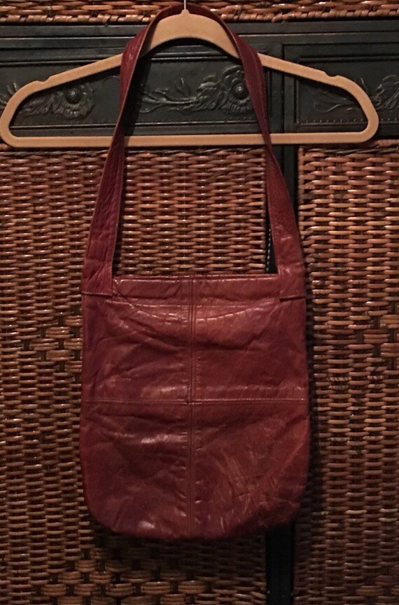 Georgetown  Leather Design All Purpose Vintage Bag View 5