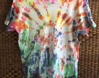 Tie Dye T Shirt Adult Fruit of The Loom