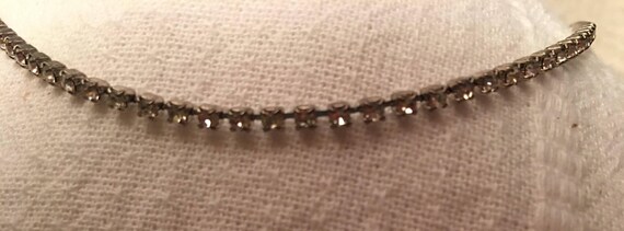 Necklace Rhinestone Tiny Squares - image 7