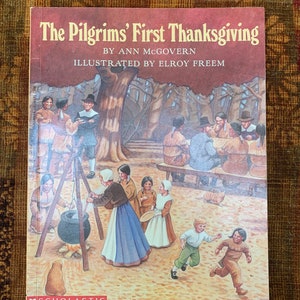 The Pilgrims First Thanksgiving - Etsy