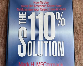 Mark H. McCormack 110% Solution missing 1 tape