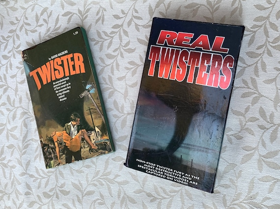 Book and VHS Twister 1975 Book Real Twisters VHS - Etsy