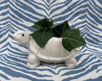 Nippon Porcelain Turtle Planter numbered signed limited edition