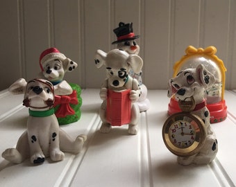 Details about   Lot of 11 Vintage 101 Dalmatians Dog McDonalds Happy Meal ornaments 1996 Disney 