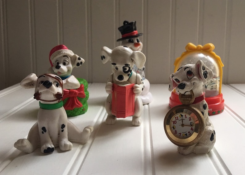 Disney 101 Dalmatians Collectibles /mcdonalds 1996 / Set of 6/ Etsy