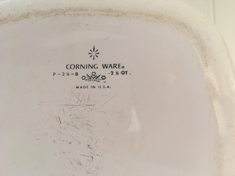 Corning Ware Square 2 12 Quart Baking Dish