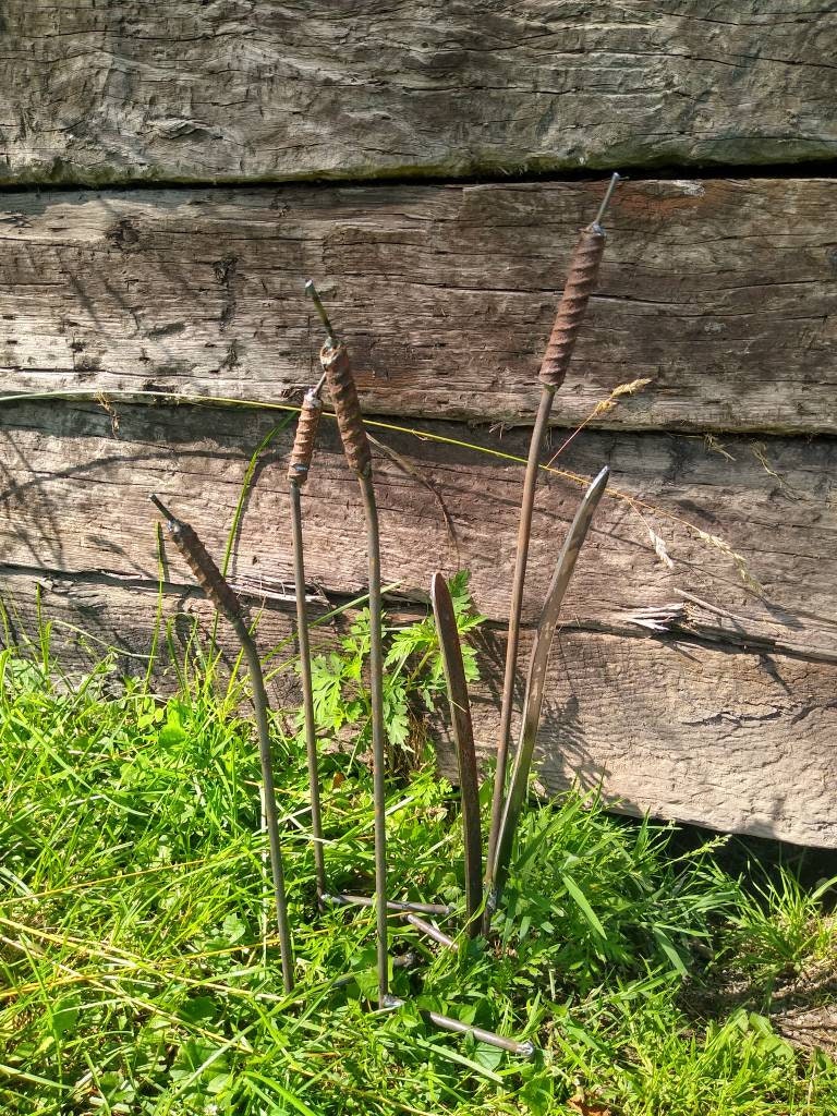 Metal Rebar Cattails