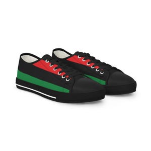 Women&#39;s Pan-Africanism Flag  Marcus Garvey  RBG Low Top Sneakers