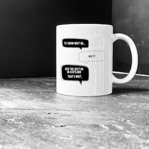 Scottish DAD Mug | Funny Scottish Sayings, Funny Scottish Mug, Father&#39;s Day Mug, Scottish mugs, Scottisg Gifts for Dad, Made in Scotland