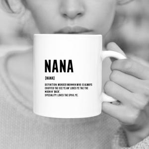Nana Scottish Definition Mug