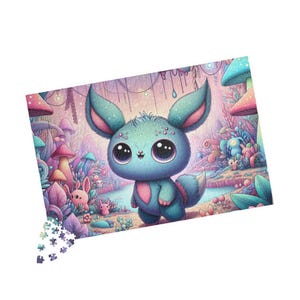 Labubu Puzzle - Cute and Playful 1014-Piece Jigsaw Puzzle for Kids and Adults, Fun Family Activity, Gift for Puzzle Lovers, Relaxing Hobby