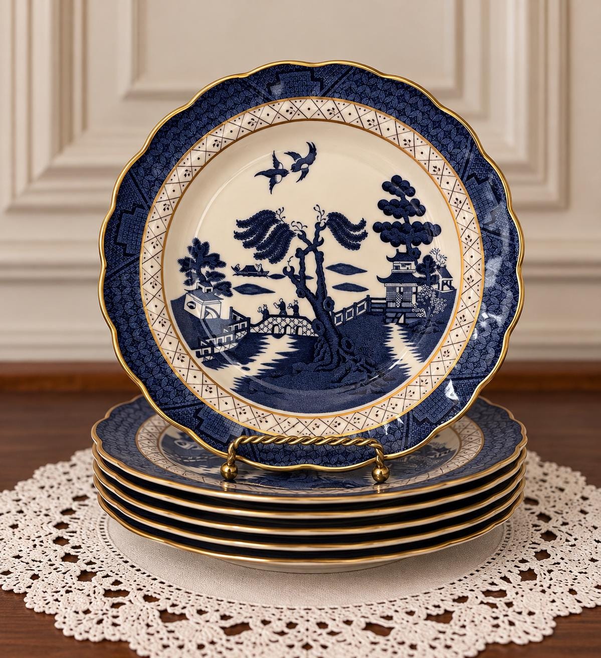 Real Old Willow Royal Doulton - Etsy