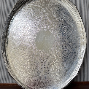 Barker Ellis Footed Tray - Etsy