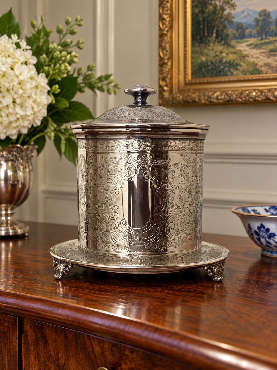 Barker Ellis Silver Plate Tray - Etsy