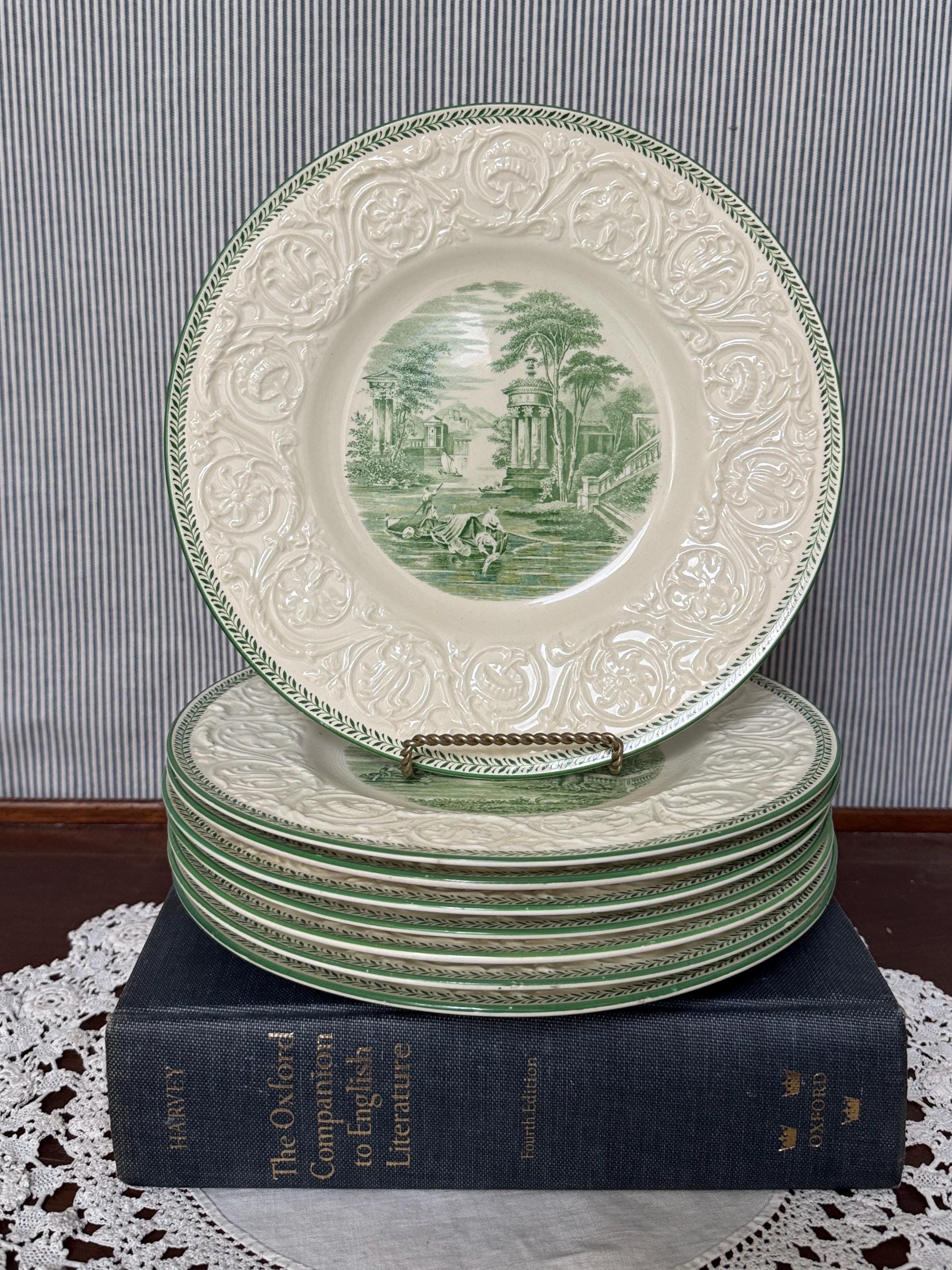 Green Dinnerware Set for 8 - Etsy
