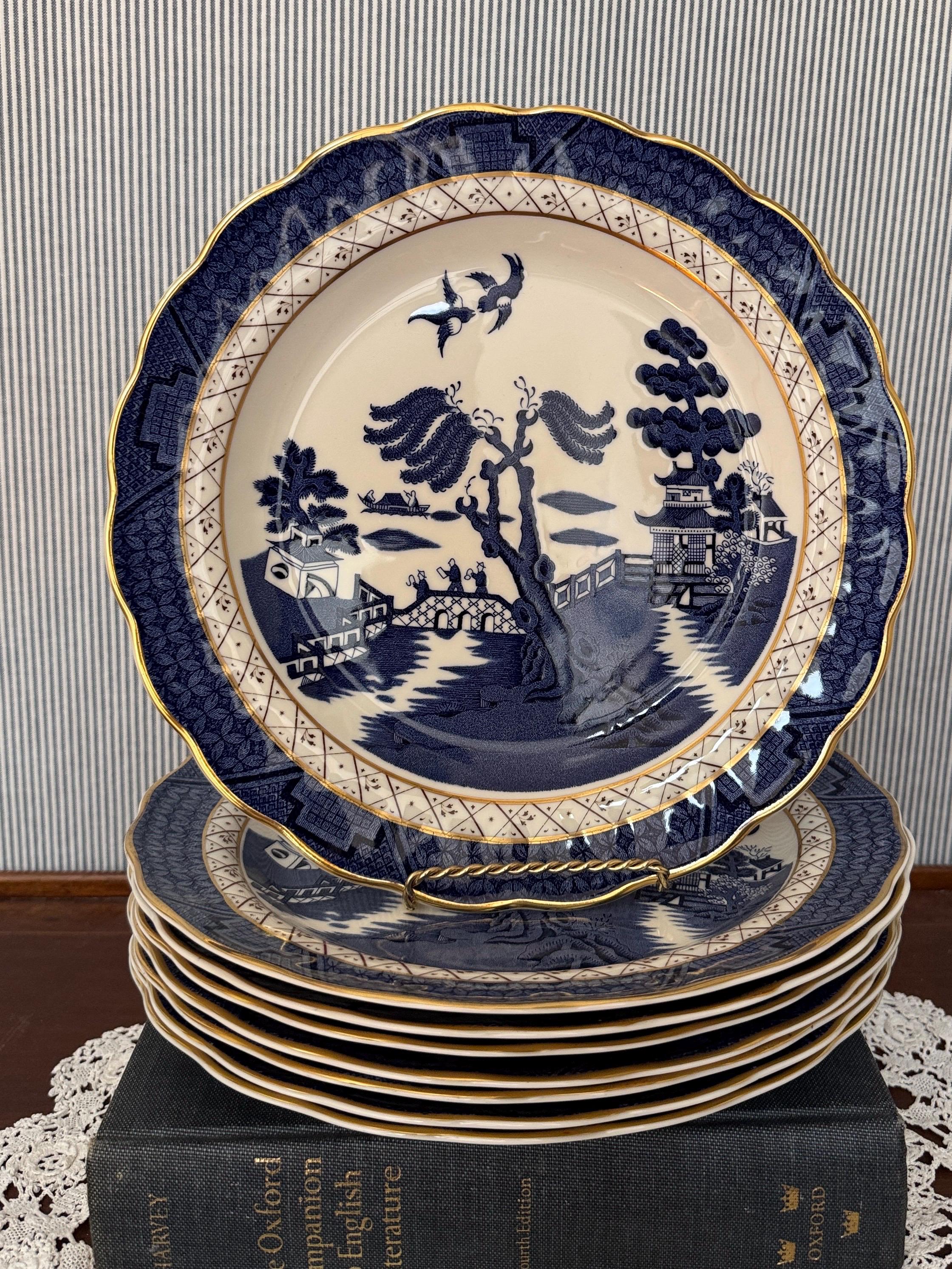 Real Old Willow Royal Doulton - Etsy