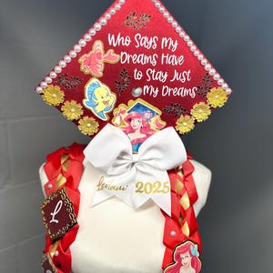 Leis de graduación personalizados 2025, regalo de graduación, regalo personalizado, personaje personalizado, adorno de graduación personalizado, cinta personalizada, noche de graduación,