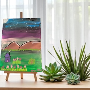 Acrylic painting