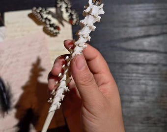 Gothic Bone Dip Pen — Handcrafted Calligraphy Tool of Shadows