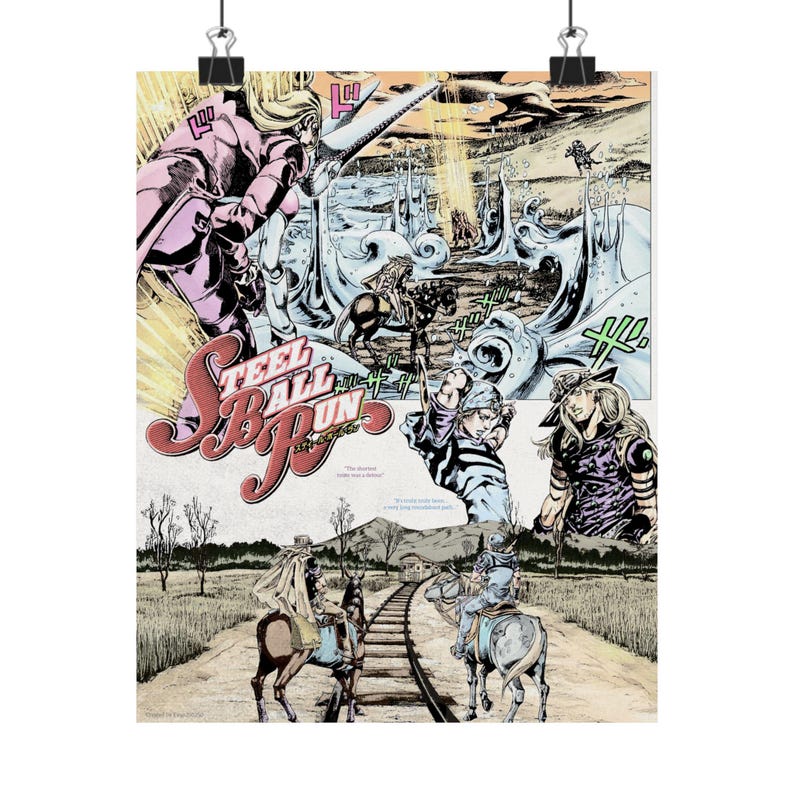 Steel Ball Run Poster image 4