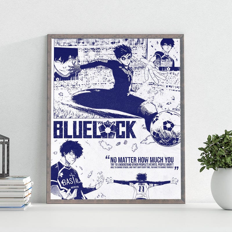 Blue Lock Posters - Etsy