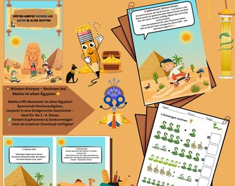 Puede incluir: Una hoja de trabajo colorida para niños con una serpiente de dibujos animados y el texto "L1Schlangen rechnen". La hoja de trabajo está diseñada para ayudar a los niños a aprender a contar sumando grupos de serpientes.