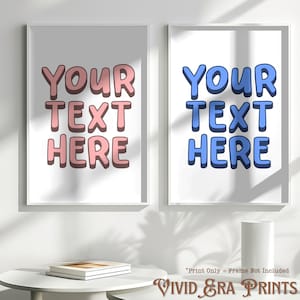Benutzerdefinierter Text Poster Personalisiertes Zitat Druck Minimalistische Wandkunst Benutzerdefinierte Typografie Geschenk Moderne Wohnkultur Einzigartiger anpassbarer Druck