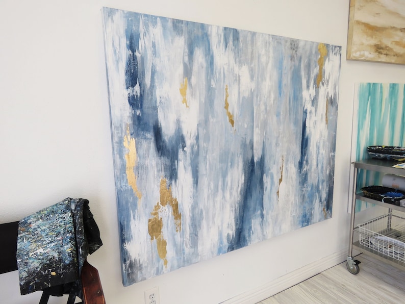 Large Abstract Original Painting on Canvas Contemporary/modern Painting
