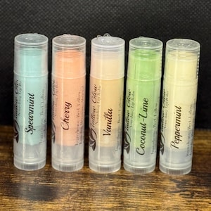 Tallow/Lanolin Lip Balm • Natural Moisturizing Lip Care