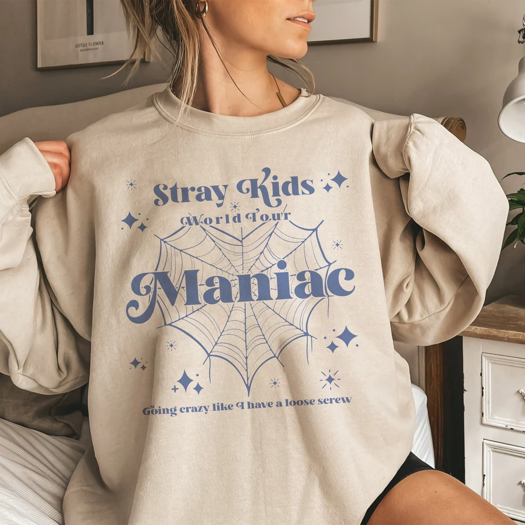 vintage-stray-kids-maniac-sweatshirt-maniac-world-tour-shirt-etsy