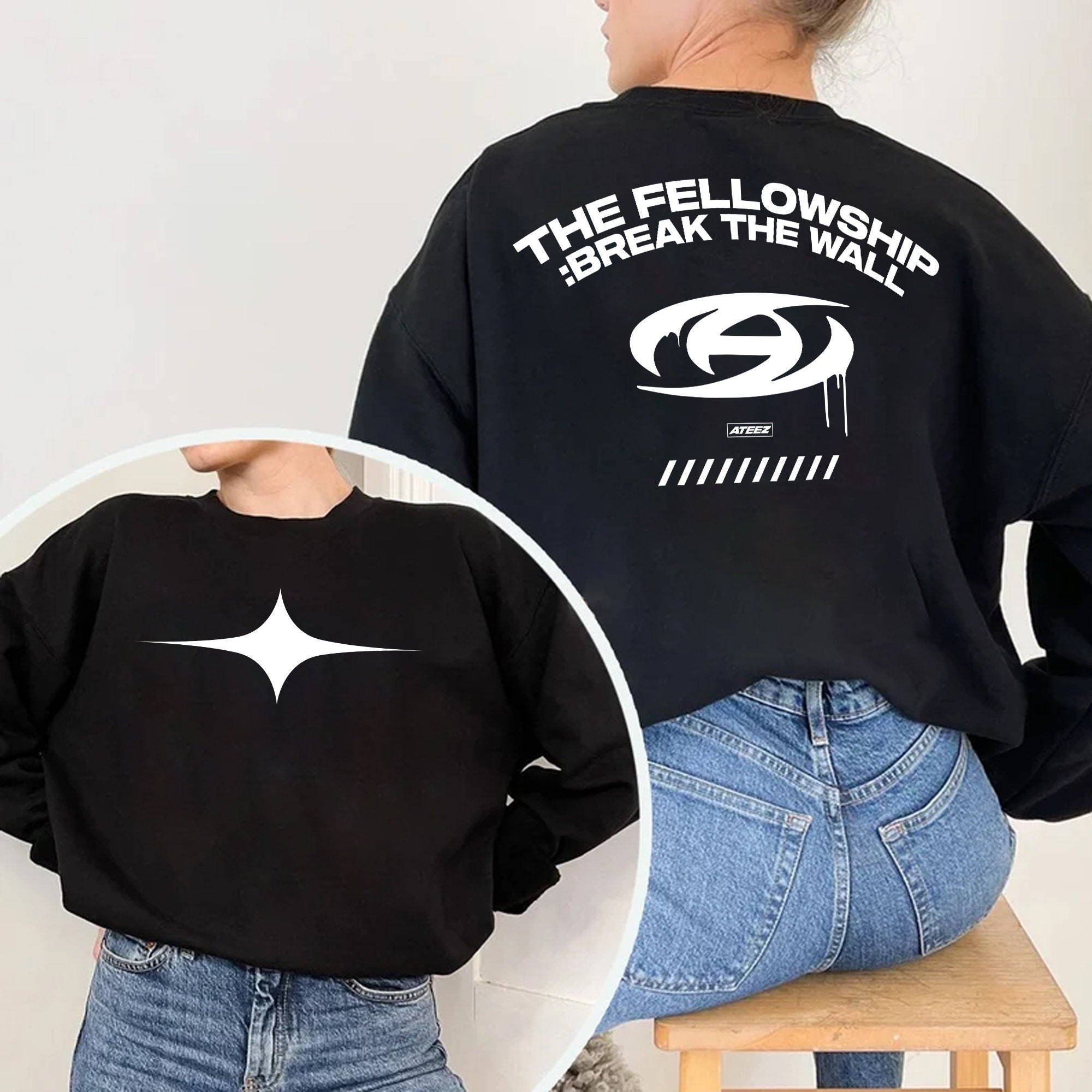 Ateez World Tour Sweatshirt - Break The Wall