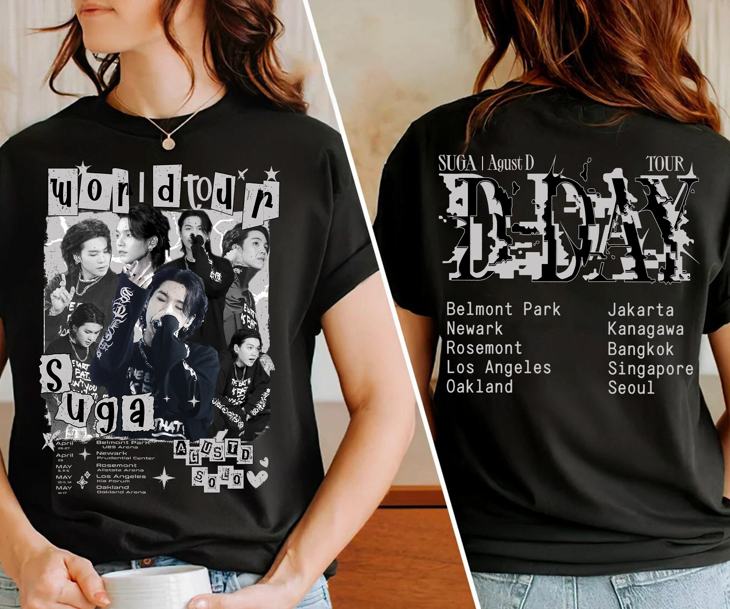D-DAYバンコクBangkok限定 ツアーグッズ Tシャツ m grey