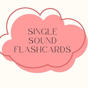 Articulation - Single Sound Flashcards