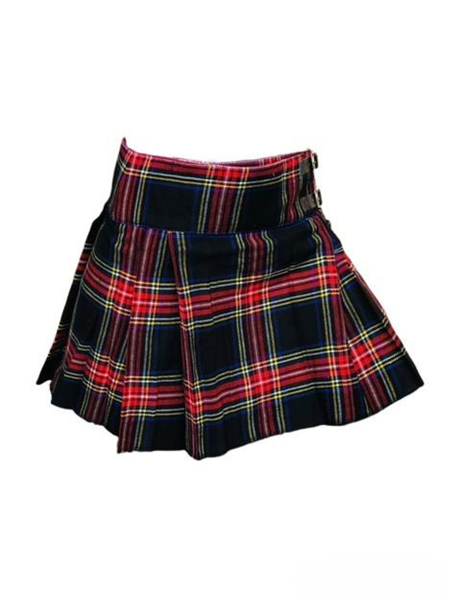 LABEL REMOVED half kilt skirt