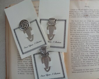 Silver Bookmarks     Tea cup, Irish, celtic  Great gift!!!