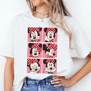 Retro Minnie Mouse T-Shirt, Disney Magic Kingdom Tee, Vintage Minnie Trip Shirt, Family Vacation Disney Shirt 2026 image 1