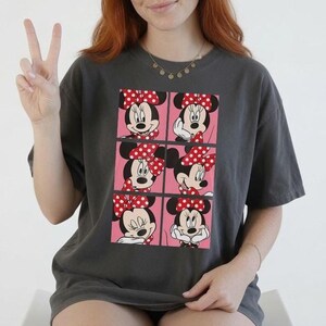 Retro Minnie Mouse T-Shirt, Disney Magic Kingdom Tee, Vintage Minnie Trip Shirt, Family Vacation Disney Shirt 2026 image 3