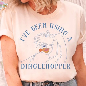 T-shirt rétro des années 90 Disney La Petite Sirène, haut court, design Dinglehopper, parfait pour les fans de Disney, cadeau dessin animé classique, vacances