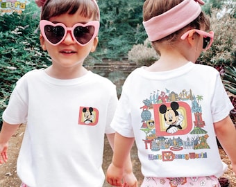 Disney Characters T-Shirt, Minnie Mouse Mickey And Co Tee, Toddler Boy Girl Gift, Birthday Shirt, Classic Disney Design, WDW Inspired
